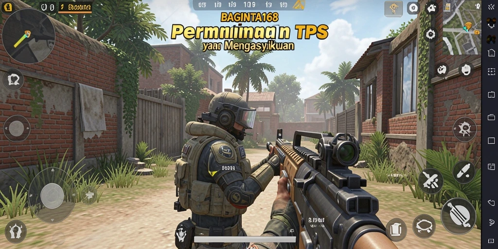 Screenshot gameplay menegangkan dari BAGINTA168.