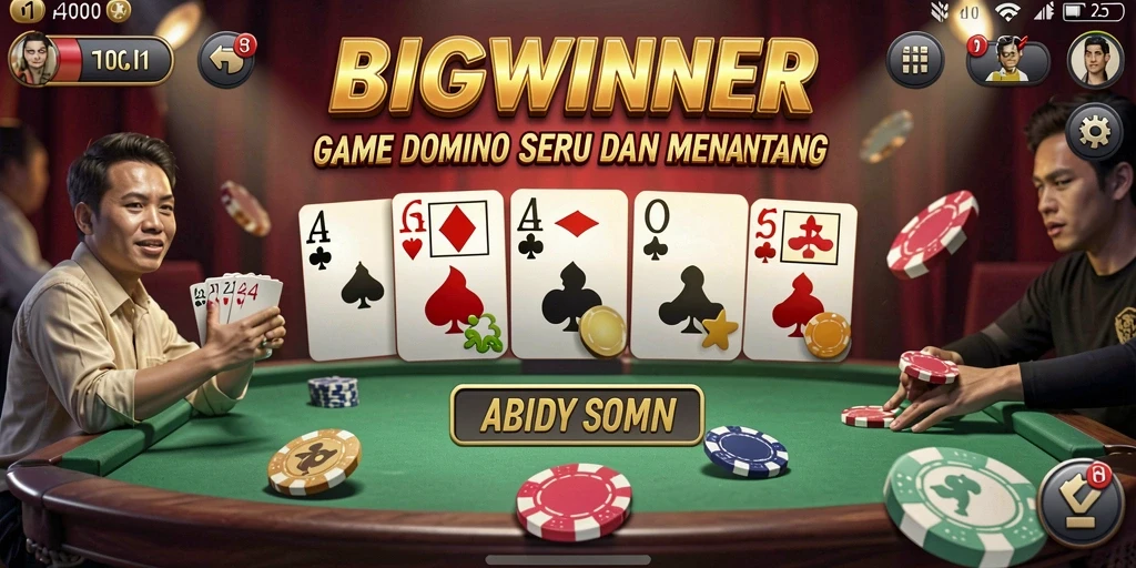Tampilan gameplay Domino yang menarik dan penuh aksi.