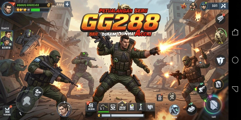 Gameplay GG288 yang intens dan menegangkan.
