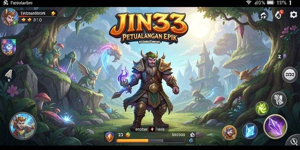 Tampilan gameplay JIN33 yang menakjubkan dan mendebarkan.