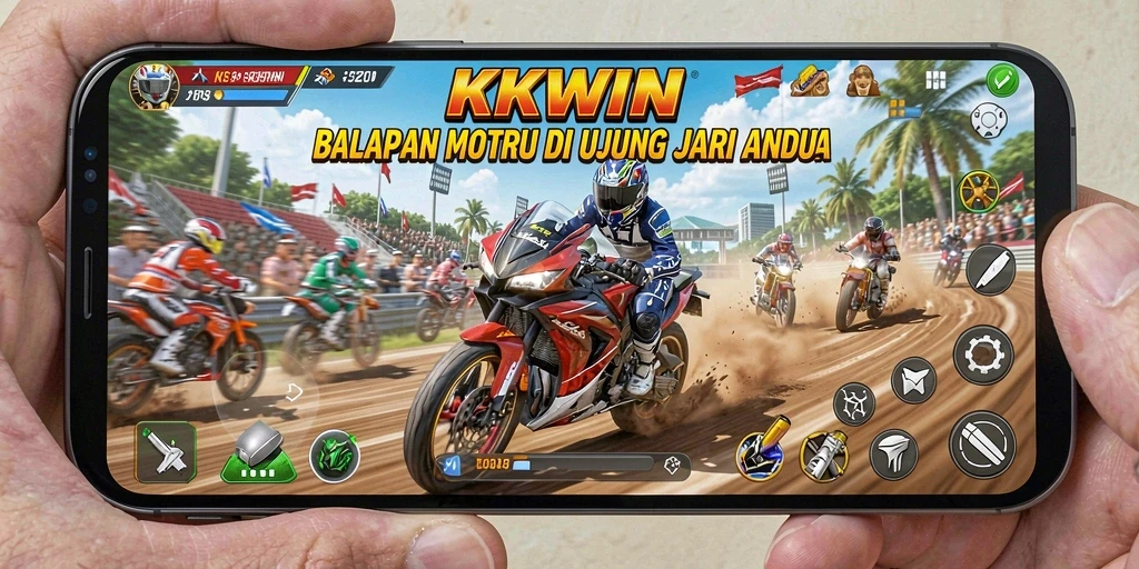 Gameplay balapan motor yang seru dan adrenalin tinggi.