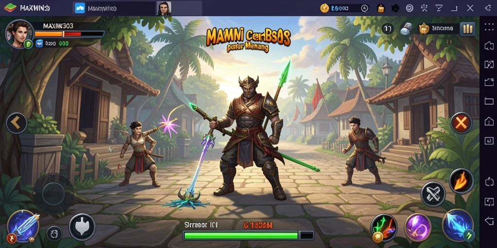 Tampilan gameplay strategis yang menarik di MAXWIN303.