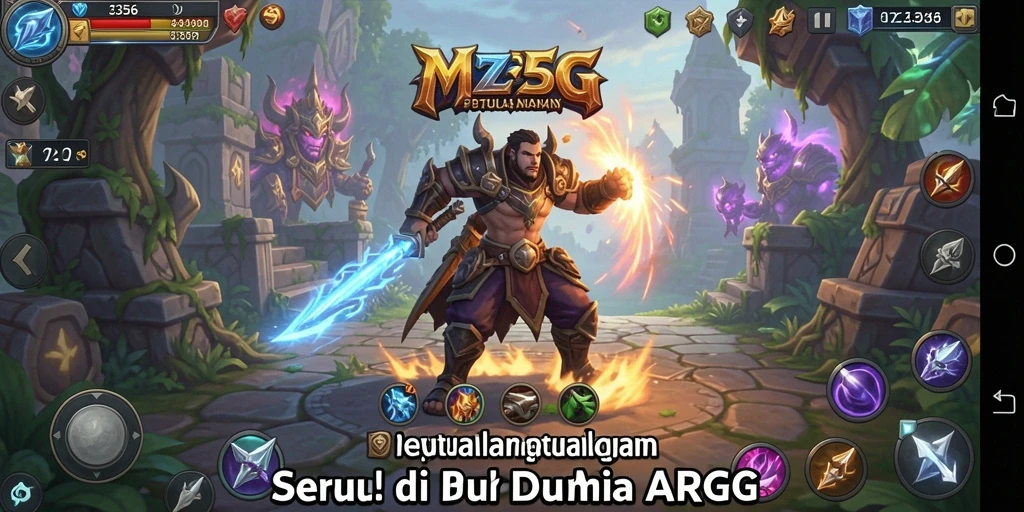 Gameplay mendebarkan MZ356 dengan pertarungan seru.
