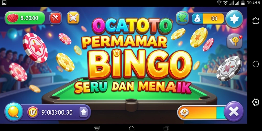 Tampilan gameplay OCATOTO yang seru dan interaktif.