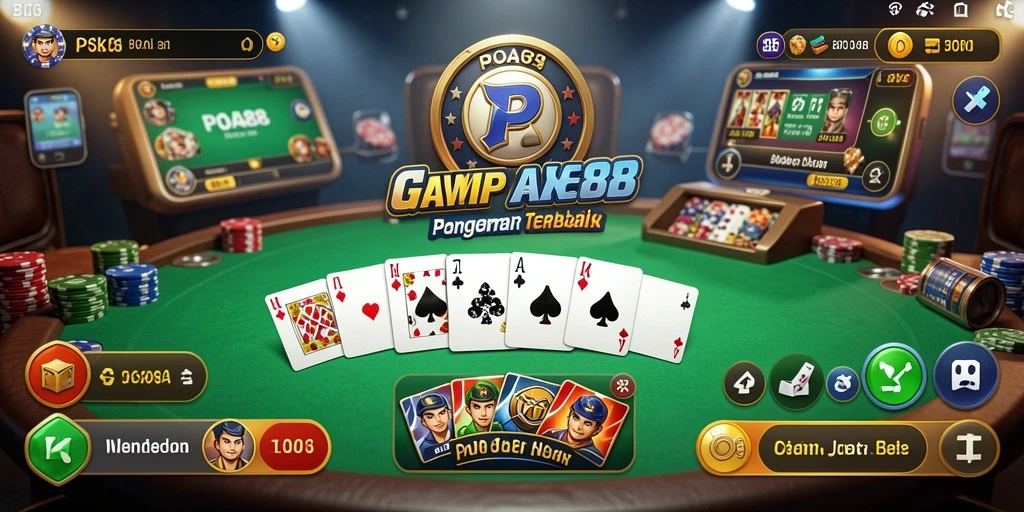 Gameplay POA88 yang seru dan menarik dalam permainan poker.