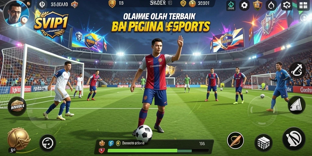 Tampilan gameplay seru dari SVIP1 menghadirkan pengalaman olahraga yang mendebarkan.
