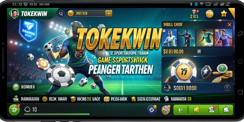 Tampilan gameplay menarik dari TOKEKWIN yang menawarkan pengalaman taruhan seru.